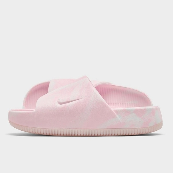 Nike Pink Slide Sandals Size 11 Worn Once - Picture 4 of 8